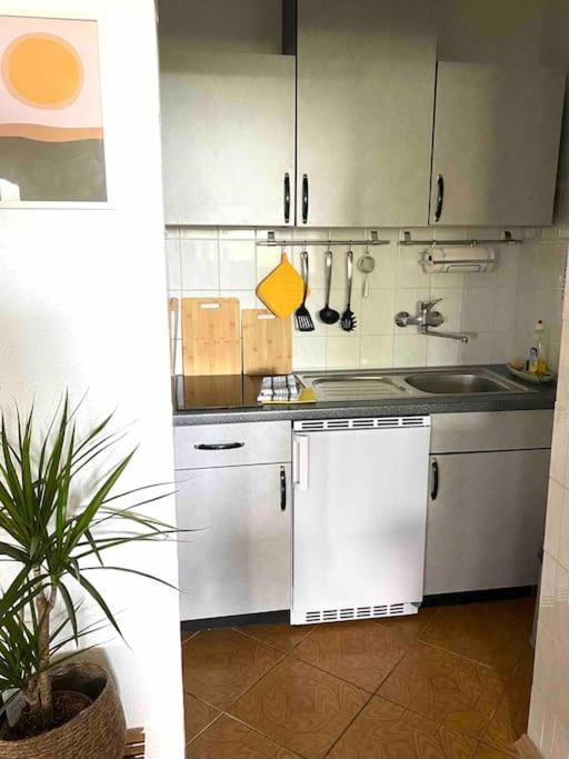 Ferienwohnung Nr. 1 Terrasse Bodden Kanu Bootssteg Zudar 外观 照片